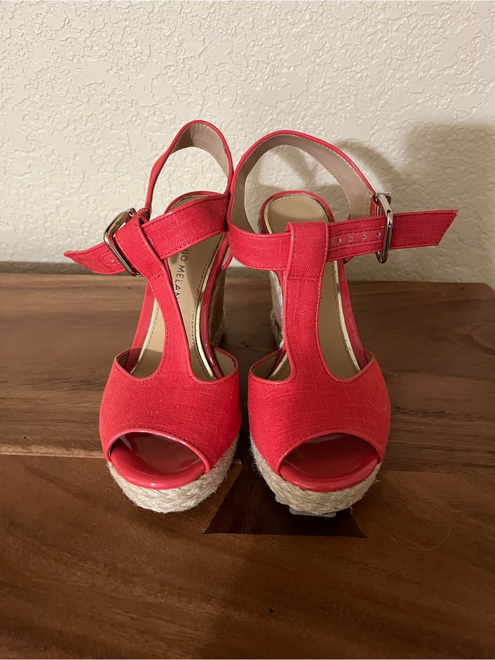 Antonio Melani wedges size 6.5. Never worn